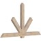Ekena Millwork Kennewick Smooth Timber Gable Bracket, Douglas Fir, 84"W x 49"H x 3 1/2"D x 5 1/2"F, 14/12 Pitch GBW084X49X0406KEN00SDF - alternate 3